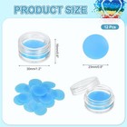 12pcs Diamond Art Painting Wax With Box Round Diy Wax Refills 23mm 0 9   Blue 