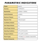 Ziboo Et1013 Digital Manometer Air Gas Pressure Tester Dual Port Hvac Tester    k