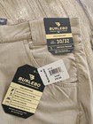 Nwt Burlebo Challenger Pant Size Large 30 32 Khaki Tan Dwr Water Resistant