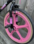 Cw Racing California Freestyle Old School Bmx Bike  Black Pink Mike Buff