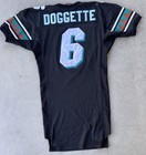 Arizona Rattlers Jersey Cecil Doggette Game Worn 10th Anniversary West Virginia