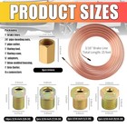 3 16  Brake Line Kit universal Brake Line Flaring Tool Kit With 24 Inverted