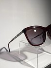 Chanel 5268-a C 539 s1 Burgundy Cat Eye Sunglasses 54   19 135 Italy W  Case