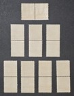 Philippines Stamp 1898-99 Scott Yp 1 Black 1m Impresos Aguinaldo Gov t 8 Pairs
