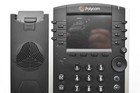 Lot Of 4 Polycom Vvx 400 12- Line Ip Phone 2201-46104-001   Stand