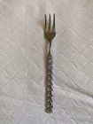 Set Of 12 Scandinavian Vintage Braided Fish Forks