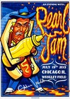 2  Hand Signed Pearl Jam Dark Matter - Collectible Poster Reprint