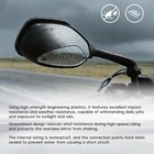 Black Rear View Mirrors Smoke Turn Signals 33 Cm X 15 4 X 11 Cm  