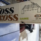 Vintage Toss Across Game 1970 Ideal Toy Corp With Box   8 Beanbags