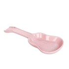 New Dolly Parton 10  Pink Guitar Spoon Rest   Trinket Dish Butterfly     