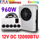 12v 12000 Btu Truck Cab Ac Air Conditioner Split Fit Semi Trucks Bus Rv Caravan
