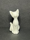 Vintage Otagiri Collectible Mini Solid White Porcelain Kitten Cat Figurine 2 5 