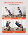 Uimoso Adjustable Foldable Roman Chair For Back Extensions And Home Workouts