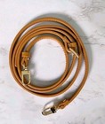 Tan Crossbody Vachetta Leather Strap Replacement Croisette Shoulder Bag Purse 