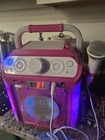 Singing Machine Groove Classic Bluetooth Karaoke System Pink white W  Mic Cd g