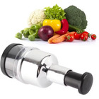 Vegetable Fruit Salad Onion Garlic Food Hand Chopper Cutter Slicer Peeler Dicer