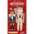 Masterpieces - Holiday Craft Kit - Nutcracker Prince Wood Craft   Paint Kit