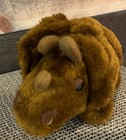 Vintage 1980 Dakin Triceratops Dinosaur Plush Stuffed Animal  rare Toy
