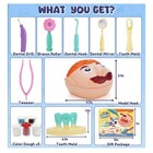 Little Dentist Color Dough Set  Dental Tools Kit Drill And Fill Us Seller 