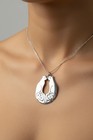 Celtic Cat Necklace Irish Scottish Wiccan Animal Pewter Pendant W free Chain