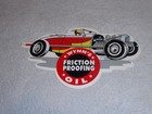Vintage  wynn s Friction Proofing Oil Deuce Coupe Car   12  Metal Gasoline Sign 