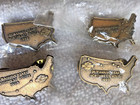 Harley Davidson 95th Ann  ride Home  Pin Set - Ne  Nw  Central   Sw - All 4