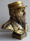 Original Revolutionary Politician Fidel Castro Bust H-12 Cm Handmade In Ukraine