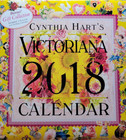Cynthia Hart Victorian Wall Calendar With Dustjacket 2018