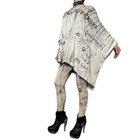 Widow Moral Decay Steampunk Vintage Rare Witch Cult Oversized Kimono Top Shirt