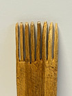 Original Antique Native American Indian Wooden Weaving Tool  1800 s To 1900 s