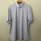 Rlx Ralph Lauren Shirt Mens Xl Lavender Polo Short Sleeve Performance Golf
