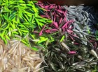 100pc Panfish Assortment 1  To 2  Soft Plastic Baits Crappie Fishing Lures Bream