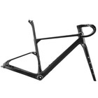 Airwolf Carbon Aero Gravel Frame T1100 700x50c Udh Disc Road cyclocross Bike