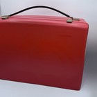 Bernina 830 Record Sewing Machine Red Hard Case foot Pedal Storage extension