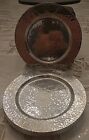 Set Of 6 International Sterling Silver Plates Hand Hammered Arts   Crafts