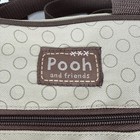 Disney Baby Pooh   Friends Diaper Bag Tote Brown Embroidered Winnie The Pooh