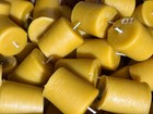 100  Natural Beeswax Votives Candles With Cotton Wicks