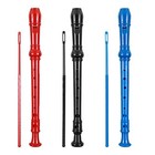 Soprano Recorder Descant Flauta Recorder 8 Hole Abs Clarinet German 3 Pack