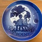 Royal Copenhagen Millennium Plate 2000 Hand-painted Collector s Art Decor