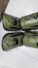 Venum Elite Standup Shin Guards - Khaki black Large Great Condition