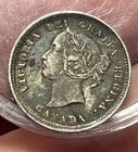 1888 Five Cents Canada Silver Half Dime