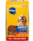 Pedigree Complete Nutrition Grilled Steak   Vegetable Flavor Dry Dog Food  44 Lb