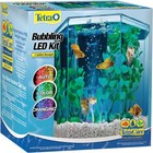 Tetra 1 Gal Hexagon Bubbling Led Fish Tank Kit For Betta   Freshwater Fish