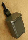 Us Military Green Gas Mask Empty Decon Box M258a1 Storage Case New Free Shipping