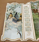 Trifold Advertising Calendar 1904 Youth s Companion Die Cut Ephemera 21  X 11 5 