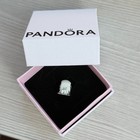 Pandora Boo Ghost Glow In The Dark Halloween Charm 793404c01 Sterling Silver