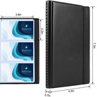 2 Leather Pu Business Cards Holder Case Organizer 180 Name Id Credit Card Book