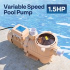Swimming Pool Pump 1 5hp Variable Speed Self-priming For In above Ground Pools