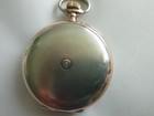 Swiss 12s Or 14s Perfecta  800 Fine Silver Hunting Case Pocket Watch Runs