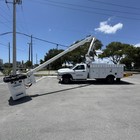 2014 Dodge Ram Chassis 5500 4x4 Altec At40g  45ft Bucket Boom Service Truck Ford